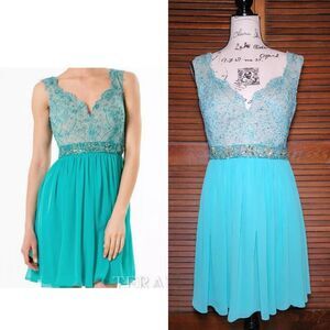 Terani Couture Embellished Cocktail Dress